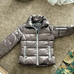 Skea Metallic Gray Women's Ski Jacket